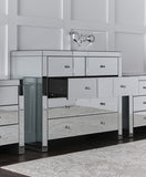 Mirrored 5 Drawer Chest of Drawers