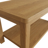 Oak & Hardwood Small Coffee Table