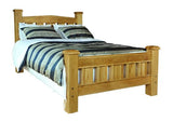 Weathered Oak Double Bed