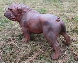Rusty the Bulldog Garden Ornament