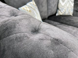 Haiti Charcoal Grey Fabric Suite