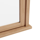 Light Oak Effect Tilting Trinket Mirror