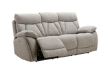 Boston Sumptuous Soft Fabric Electric Reclining Suite