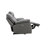 Boston Sumptuous Soft Fabric Electric Reclining Suite