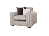 Glamour Fabric Piped Arm Suite