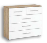 Alvor Contrast Mirrored Wardrobe