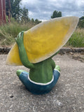 Frog Surf Surf Board Garden Ornament