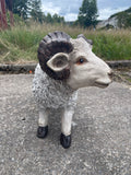 Young Ram Garden Ornament