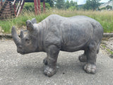 Large Garden Rhinocerous Ornament