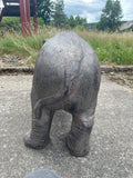 Large Garden Rhinocerous Ornament