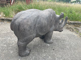 Large Garden Rhinocerous Ornament