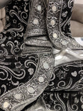 Silver & Black Left Hand Facing Buddha Ornament
