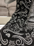 Silver & Black Left Hand Facing Buddha Ornament