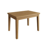 Oak & Hardwood Rustic 1.2m Extending Butterfly Dining Table