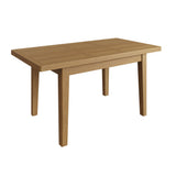 Oak & Hardwood Rustic 1.2m Extending Butterfly Dining Table