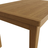 Oak & Hardwood Rustic 1.2m Extending Butterfly Dining Table