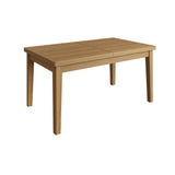 Oak & Hardwood Rustic 1.7m Extending Butterfly Dining Table