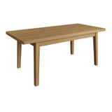 Oak & Hardwood Rustic 1.7m Extending Butterfly Dining Table