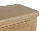 Warm Rustic Oak Effect 2 Over 3 Chest of Drawers