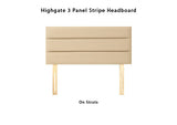 Highgate Stripe 24" Headboard