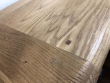 Weathered Oak 3 Drawer Bedside