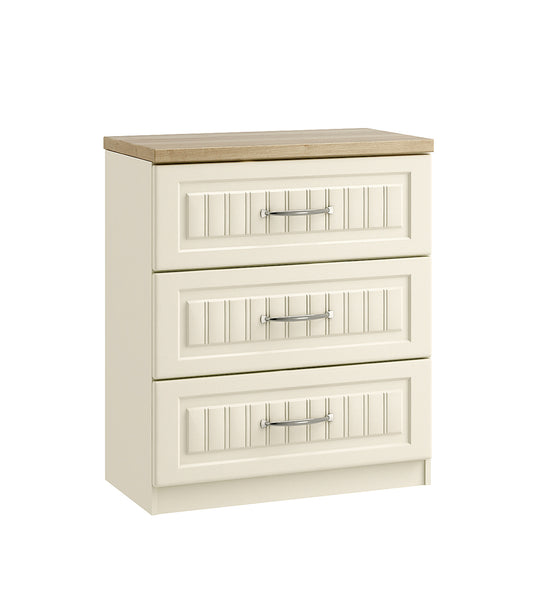 Portofino 3 Drawer Midi Chest of Drawers