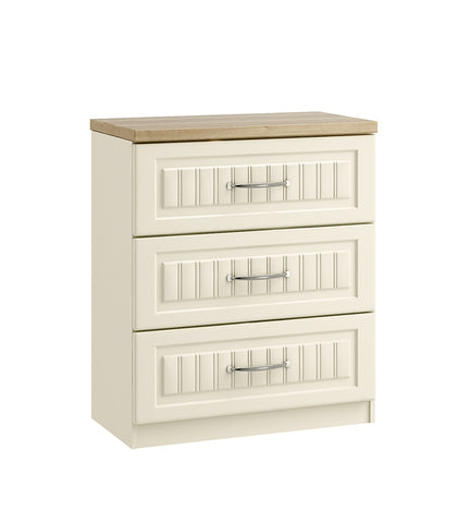 Portofino 3 Drawer Midi Chest of Drawers