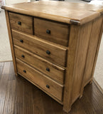 Weathered Oak 5 Drawer Chest of Drawers