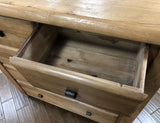 Weathered Oak 5 Drawer Chest of Drawers