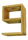 Weathered Distressed Reclaimed Oak 6 or 9 Shape Lamp Table