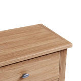 Light Oak Effect 6 Drawer Chest of Drawers
