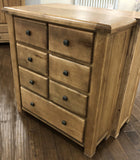 Weathered Oak 7 Chest of Drawers