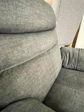 Alfie Grey Fabric Recliner Arm Chair