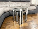 Ornate Mirrored Nest of 2 Tables