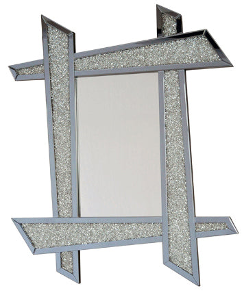 Diamante Filled Funky Frame Wall Mirror