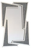 Diamante Filled Funky Frame Wall Mirror