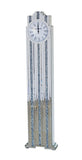 New York Diamante Art Deco Mirrored Grandfather Clock