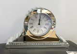 Napoleon Crystal Strip Mantle Clock
