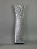 Cayan Tower Metal Silver Wire Aluminium LED Tower Table Lamp