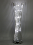 Diablo Silver Wire Aluminium Metal Table Tower LED Lamp