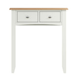 Fresh White with Oak Top Dressing Table