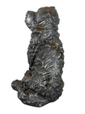 Silver Sitting Rust Effect King Charles Spaniel Ornament