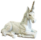 Sitting Rustic Unicorn Garden Ornament