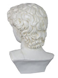 Small White Roman Bust of Caracalla Ornament