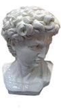 Small White Roman Bust of Caracalla Ornament