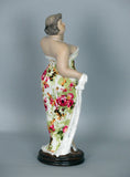 Fiorella Tuttodonna Curvy Buxom Busty Lady Woman Ornament Figurine with White Shawl