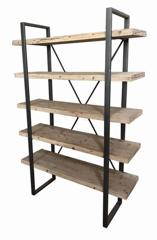 Drift Wood Overlapped Shelving Unit