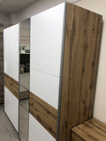 Kobi Korbach Alpine White & Wotan Oak Colour 2 Door Sliding Wardrobe