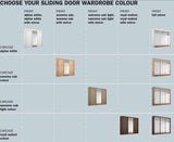 Glidestore Wardrobe in High Polish White