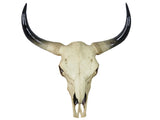 Large Wall Mounted Cow Skull Ornament